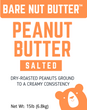 Salted Peanut Butter 15lb